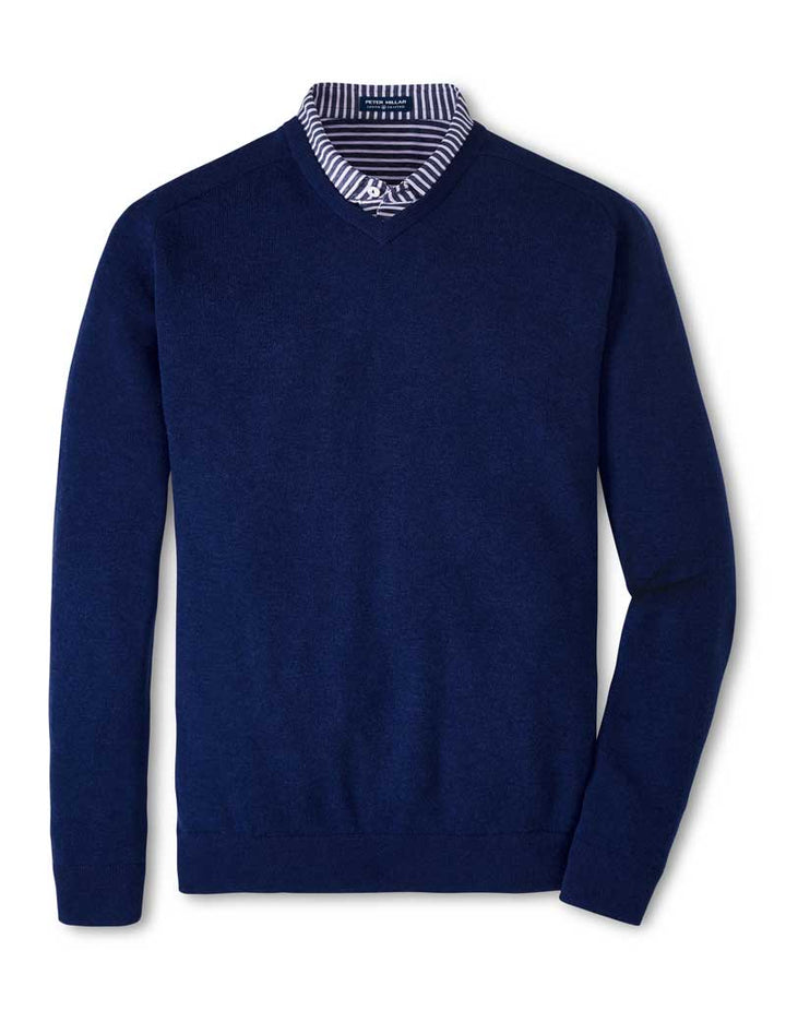 Peter Millar Pullover Uomo Deuce Interlock V-Neck