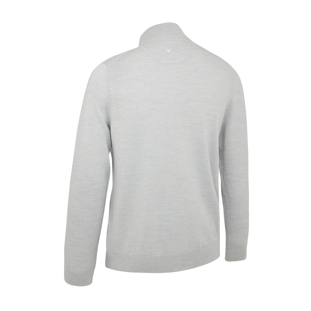 Callaway Pullover Uomo UK L S 1/4 Zip Mock