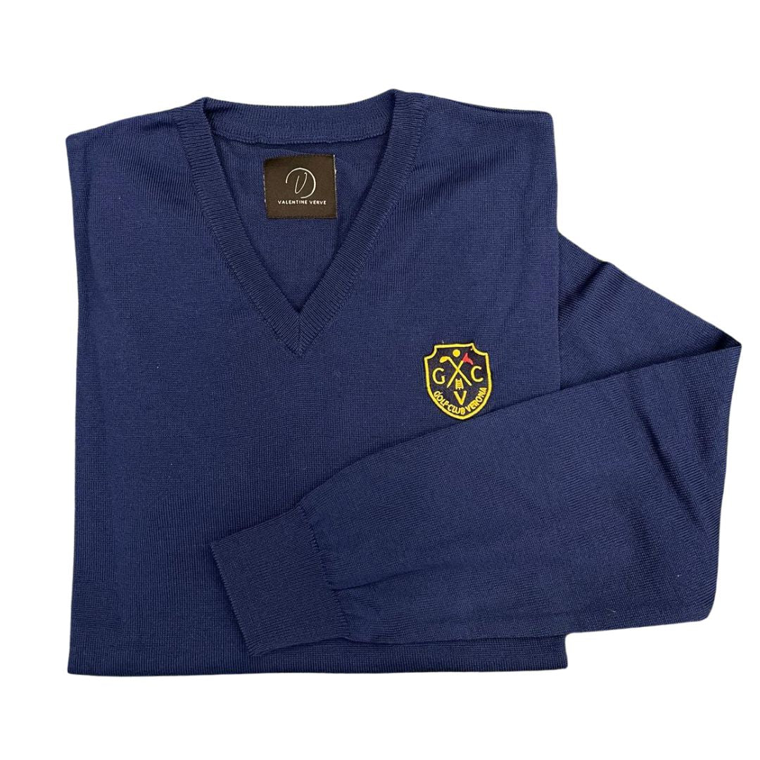 Pullover Uomo Logato Golf Club Verona