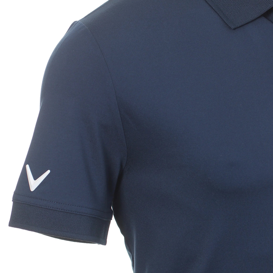 Callaway Polo Uomo Solid Ribbed