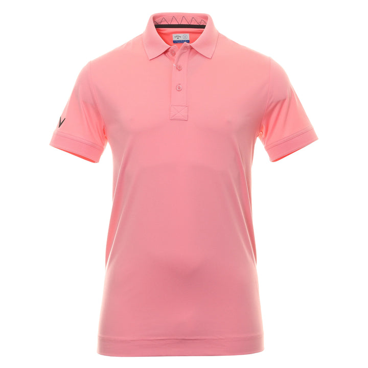 Callaway Polo Uomo Solid Ribbed