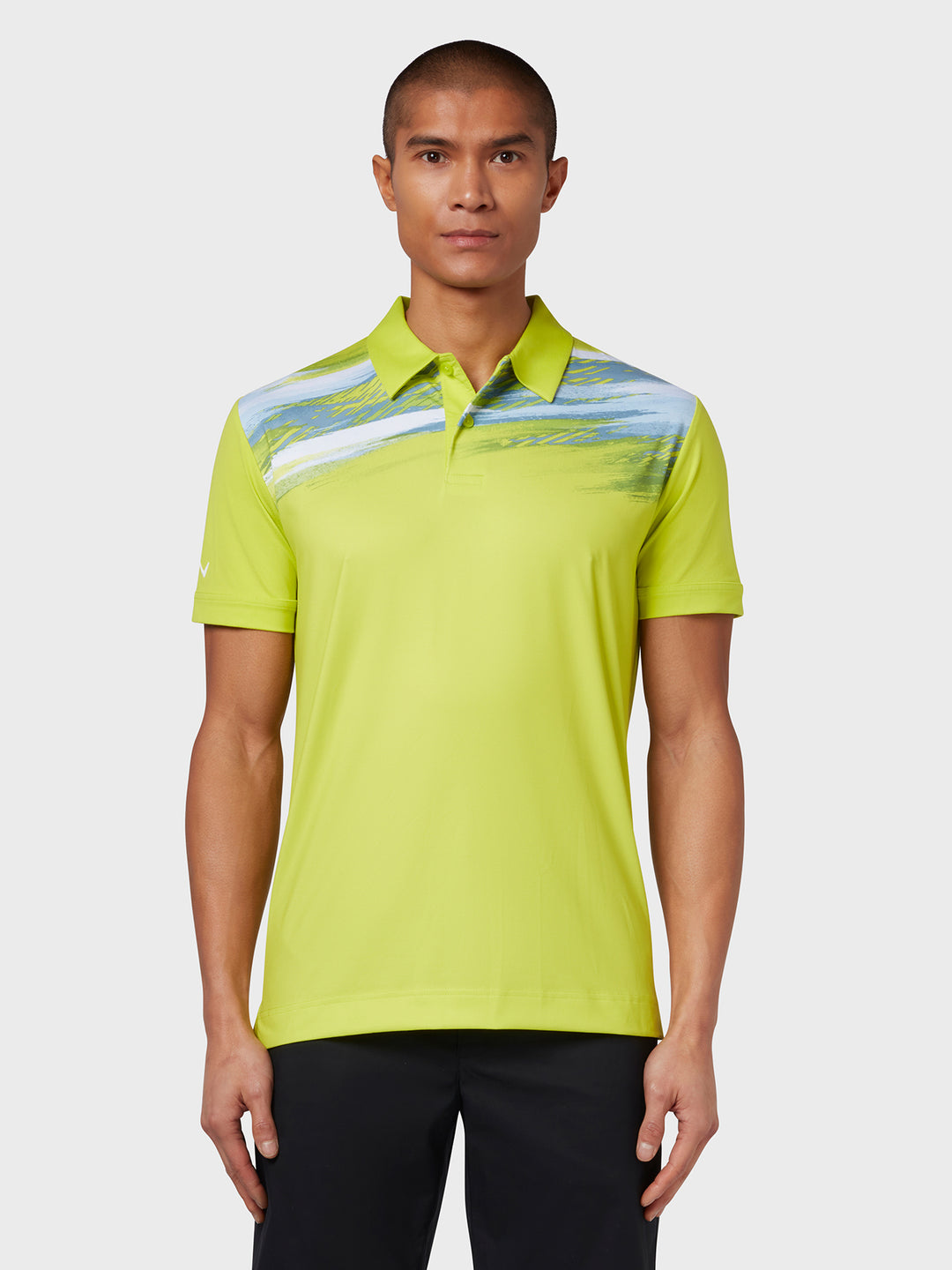 Callaway Active Textured Print Polo