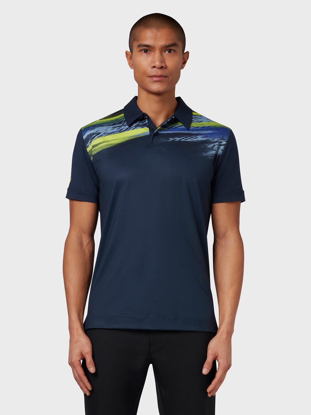 Callaway Active Textured Print Polo