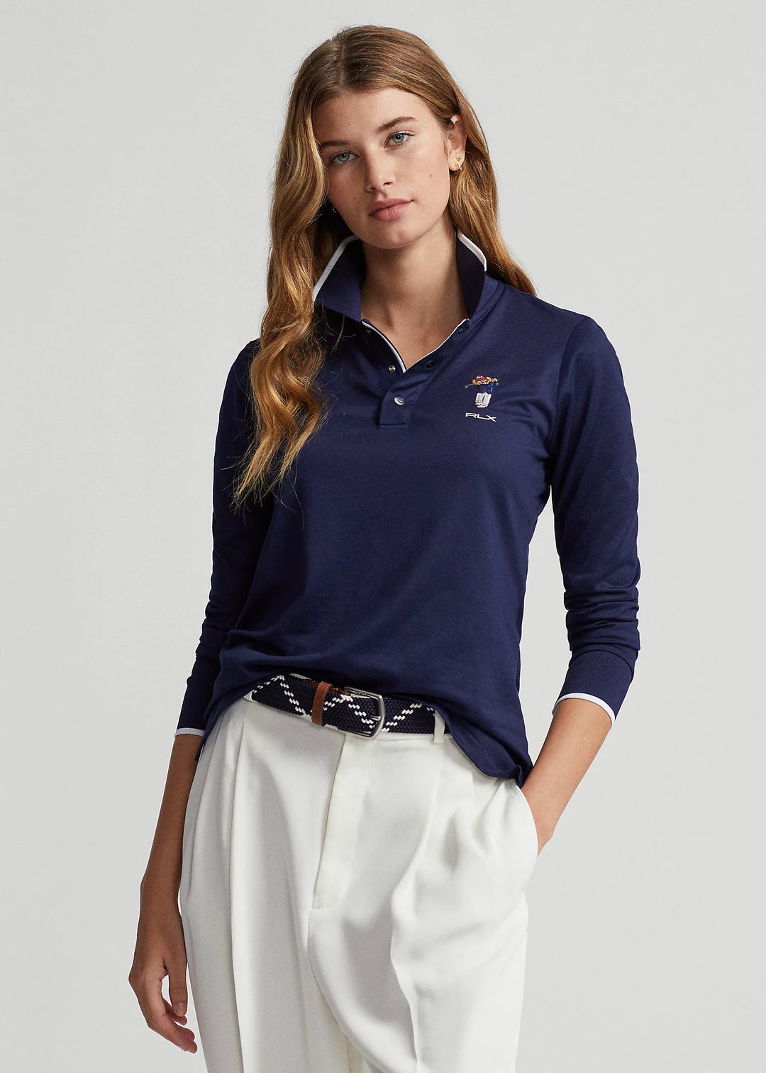 Ralph Lauren LS Bear polo